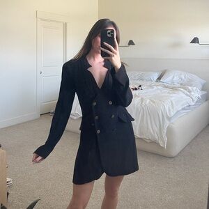 Free people relaxed blazer dress